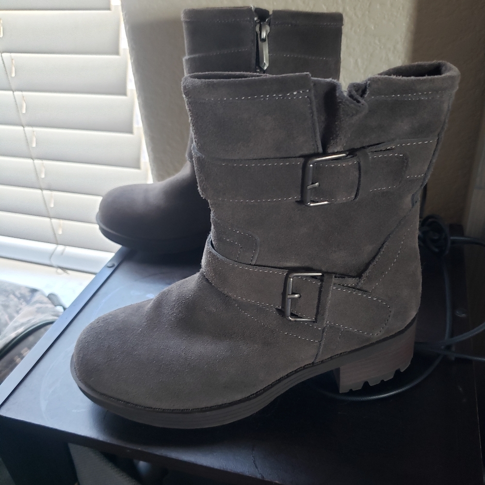 Grey Seude Sam Edelman Boots size 4